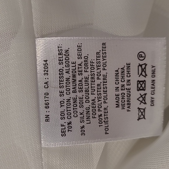 Anthropologie meadow rue mini dress white with embroidery size xs - Picture 8 of 8